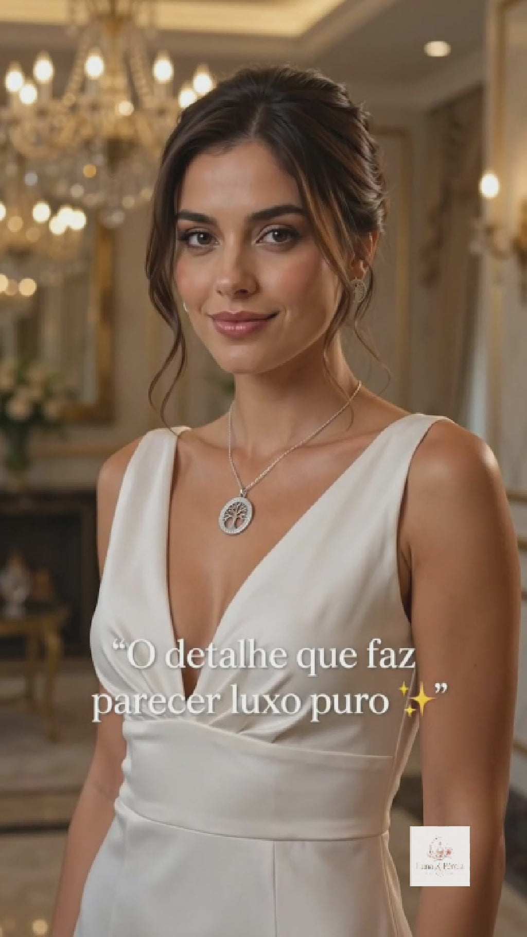 Conjunto Colar e Brincos Árvore da Vida